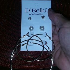 💍* 4 pairs Earring Set